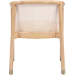 Meridian Furniture Sylvan Cream Vegan Leather Dining Chair (Set of 2)