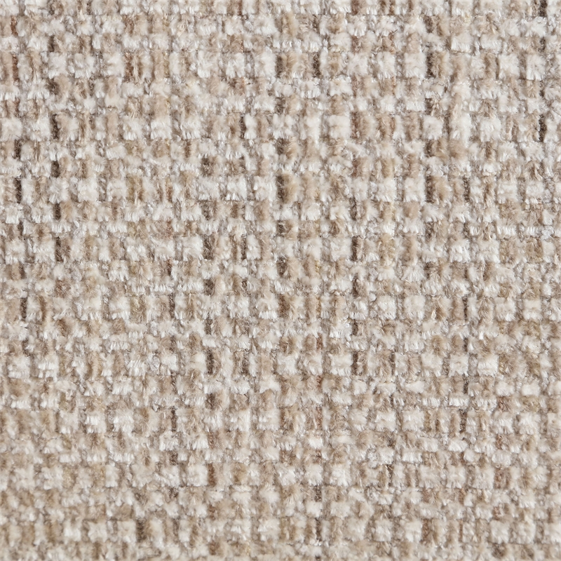 Meridian Furniture Avella Beige Interwoven Fabric Swivel Accent Chair