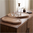 Meridian Furniture Vanta Travertine Travertine 2pc. Tray