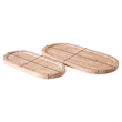 Meridian Furniture Vanta Travertine Travertine 2pc. Tray