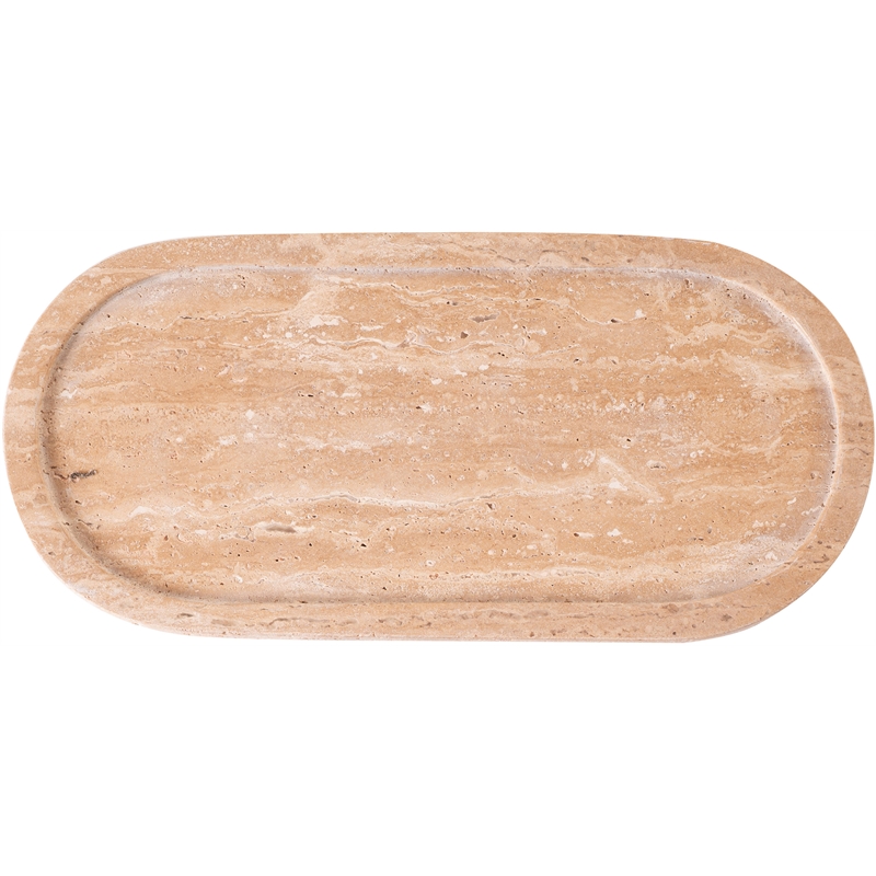 Meridian Furniture Vanta Travertine Travertine 2pc. Tray