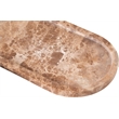 Meridian Furniture Vanta Beige Genuine Marble 2pc. Tray