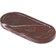 Meridian Furniture Vanta Cherry Genuine Marble 2pc. Tray