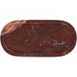 Meridian Furniture Vanta Cherry Genuine Marble 2pc. Tray