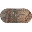 Meridian Furniture Vanta Green Genuine Marble 2pc. Tray