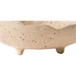 Meridian Furniture Calyx Beige Aluminum Bowl