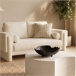 Meridian Furniture Calyx Black Aluminum Bowl