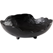 Meridian Furniture Calyx Black Aluminum Bowl