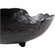 Meridian Furniture Calyx Black Aluminum Bowl