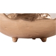 Meridian Furniture Calyx Brass Aluminum Bowl