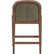 Meridian Furniture Cambria Green Fabric Counter Stool