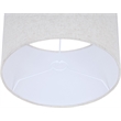 Meridian Furniture Monarca Beige Linen Textured Fabric Table Lamp