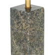 Meridian Furniture Pillar Green Genuine Marble / Linen Textured Table Lamp