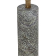 Meridian Furniture Opaline Green Genuine Marble / Linen Textured Table Lamp