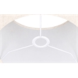 Meridian Furniture Opaline Green Genuine Marble / Linen Textured Table Lamp