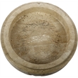 Meridian Furniture Parsons Beige Travertine Bowl