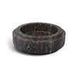 Meridian Furniture Parsons Grey Travertine Bowl