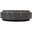 Meridian Furniture Parsons Grey Travertine Bowl