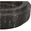 Meridian Furniture Parsons Grey Travertine Bowl