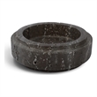 Meridian Furniture Parsons Grey Travertine Bowl