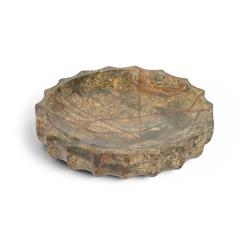 Meridian Furniture Murray Green Genuine Marble Bowl