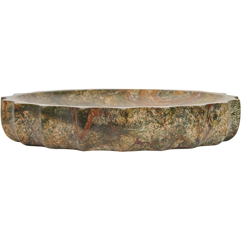 Meridian Furniture Murray Green Genuine Marble Bowl