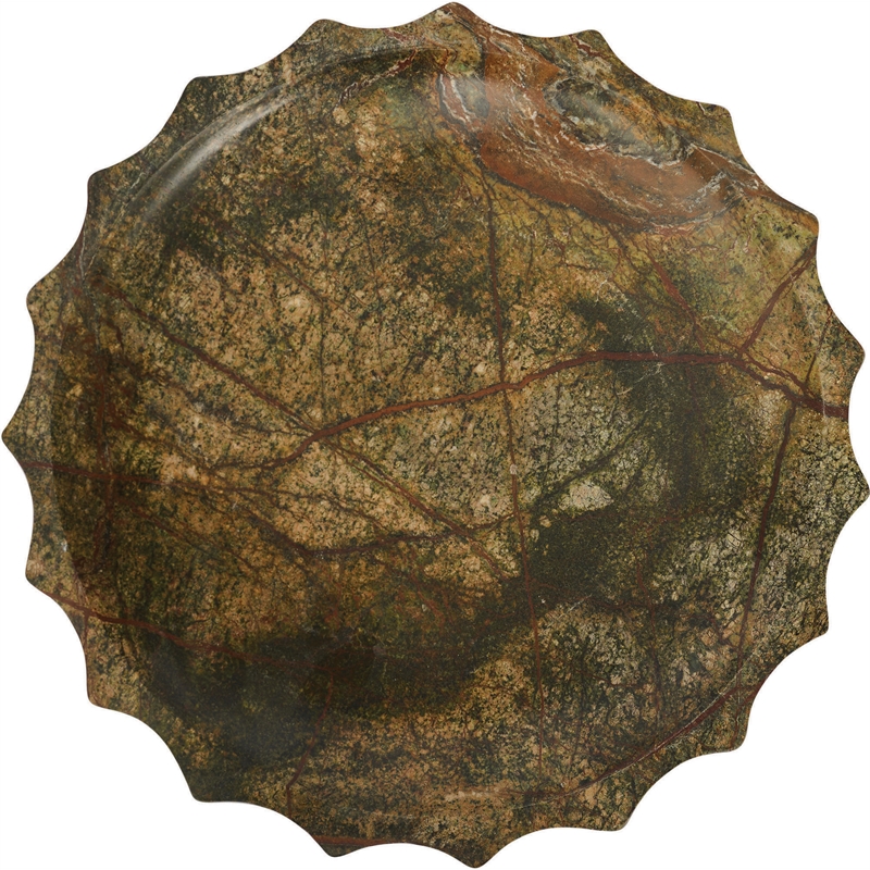 Meridian Furniture Murray Green Genuine Marble Bowl