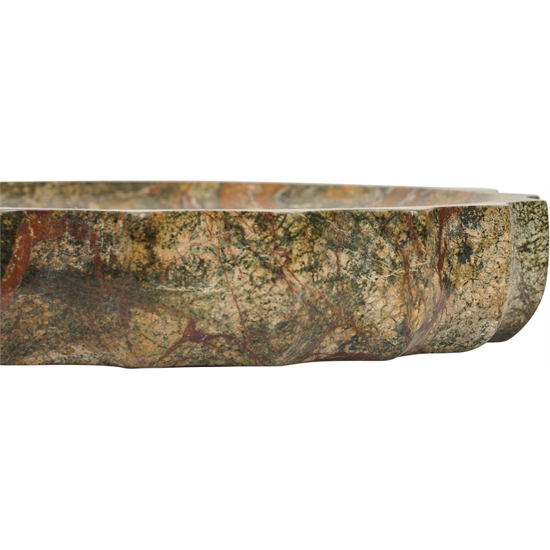 Meridian Furniture Murray Green Genuine Marble Bowl