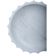 Meridian Furniture Murray White Genuine Marble Bowl
