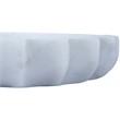 Meridian Furniture Murray White Genuine Marble Bowl