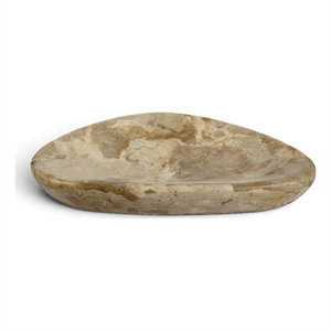 Meridian Furniture Whelan Beige Genuine Marble Bowl