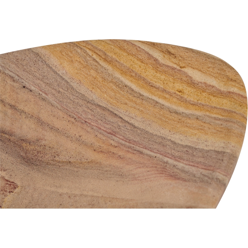 Meridian Furniture Whelan Rainbow Sandstone Bowl