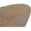 Meridian Furniture Whelan Grey Travertine Bowl