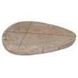 Meridian Furniture Whelan Grey Travertine Bowl