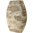 Meridian Furniture Sadie Beige Genuine Marble Vase