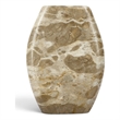 Meridian Furniture Sadie Beige Genuine Marble Vase