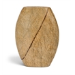 Meridian Furniture Sadie Brown Genuine Marble Vase