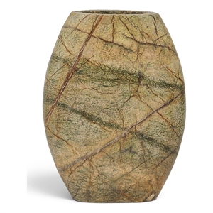 Meridian Furniture Sadie Green Genuine Marble Vase