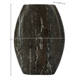 Meridian Furniture Sadie Grey Travertine Vase