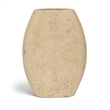 Meridian Furniture Sadie Beige Travertine Vase