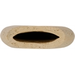 Meridian Furniture Sadie Beige Travertine Vase