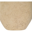 Meridian Furniture Sadie Beige Travertine Vase