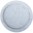 Meridian Furniture Dimitri White Genuine Marble Tray
