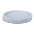 Meridian Furniture Dimitri White Genuine Marble Tray