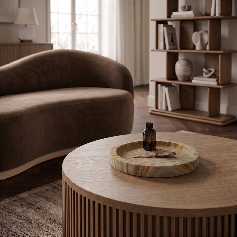 Meridian Furniture Dimitri Rainbow Sandstone Tray