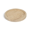Meridian Furniture Dimitri Beige Travertine Tray
