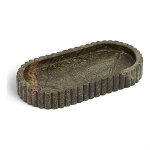 Meridian Furniture Khloe Green Genuine Marble Tray