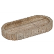 Meridian Furniture Khloe Grey Travertine Tray