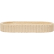 Meridian Furniture Khloe Beige Travertine Tray