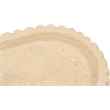 Meridian Furniture Khloe Beige Travertine Tray